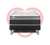 Ensemble VITAL CARE 90 x 200 cm sommier Kit noir