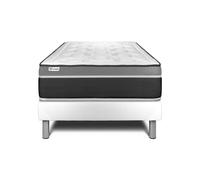 Ensemble VITAL CARE 90 x 190 cm sommier Kit blanc
