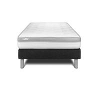 Ensemble VITAL RELAX 90 x 190 cm sommier Kit noir