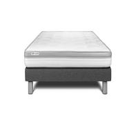 Ensemble VITAL RELAX 90 x 190 cm sommier Kit gris
