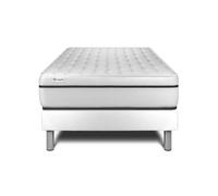 Ensemble VITAL SPA 90 x 190 cm sommier Kit blanc