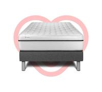 Ensemble VITAL SPA 90 x 190 cm sommier Kit gris