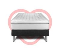 Ensemble VITAL SPA 90 x 190 cm sommier Kit Noir