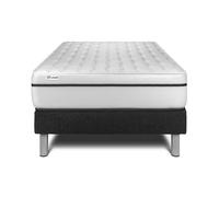 Ensemble VITAL SPA 90 x 190 cm sommier Kit Noir