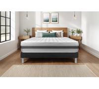 Ensemble VITAL SPRING RECOVER 150 x 190 cm Sommier Kit Noir - 28cm - Ressorts ensachs et mmoire de forme - Enveloppant - Sommier kit Noir