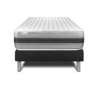 Vitalit Ensemble Matelas et sommier VITALSPRING RECOVER 90 x 190 cm Kit noir