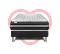 Ensemble VITALSPRING ZEN 90 x 200 cm sommier Kit noir