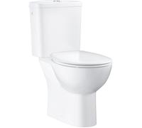 GROHE Ensemble WC Bau Ceramic 39495000 – à poser, sortie horizontale, avec bride – Blanc alpin