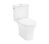 Ensemble WC sur pied Hansgrohe EluPura Original S 61166450 640 sortie haute, SmartClean, siège Softclose, réservoir QuickRelease, blanc