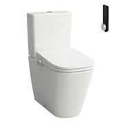 Laufen Cleanet Meda - Bidet électronique sur pied avec céramique, évacuation vario, Rimless, abattant SoftClose, blanc H606110000S002