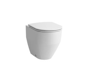 Ensemble WC sur pied LAUFEN PRO, chasse d'eau basse, près du mur, 360 x 530 mm, H8229560000001, Couleur: Blanc