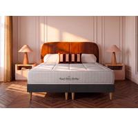 Royal Palace – Ensemble matelas Windsor 180x200 double-sommier ressorts ensachés + mémoire de forme