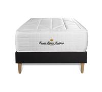 Ensemble Matelas ressorts ensaches + memoire de forme maxi epaisseur Windsor 90x190