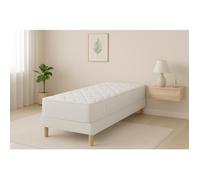 Ensemble ZEN sommier + matelas 90x200 cm, hauteur 20 cm, mousse Techno Foam, confort mi-ferme, 4 pieds stables inclus