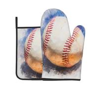 Ensembles de Gants de Cuisine et de maniques sur Le thème du Baseball à l'a