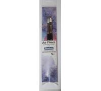 da Vinci, CASANEO, pinceaux pour Aquarelle White XS, Fibres synthétiques, pinceaux d'artiste, Peinture à l'aquarelle, peintures acryliques liquides, fabriqué en Allemagne, Set, Taille 0