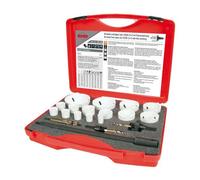 Ensembles de scies à trous bimétall HSSCO8. blanc. Premium HSS