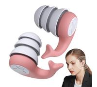Ensembles d'oreilles de concert, bouchons d'oreille anti-bruit, isolation phonique en silicone anti-mines, protection auditive de protection du son de travail doux et imperméable