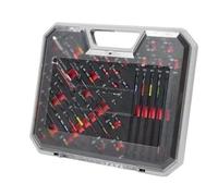 Ensembles d'outils Ensemble d'outils de 58 pièces emballé avec des embouts de tournevis à percussion, une mini clé, une perceuse étagée, un adaptateur de douille et un porte-embout pour le bricolage