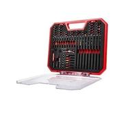 Ensembles d'outils Ensemble d'outils emballé avec un tournevis, une mbout, un tournevis, un adaptateur de douille de perceuse étagée et un porte-embout pour le bricolage(58PCD-RD)