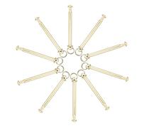 Ensembles Rivet Kit de Réparation 10, Éventail Pliant | Installation Simple et Retrait Rapide, Moulage Stable, Haute Performance, Résistance Accrue pour Éventail Pliant