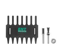 ENT 09052 Gabarit métrique de fraisage des dents avec un set de 2 fraises, pour des assemblages de dents de haute qualité, en métal dur, tige 8 mm