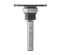 ENT 13971 Scies à rainurer Carbure, Queue (S) 8 mm, Diamètre (D) 40 mm, NL 3 mm, ØKL 19 mm, T 10,5 mm, GL 54 mm, montée sur l'arbre avec roulement 19 mm