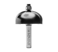 ENT 14682 Fraise à gorges Carbure, Queue (S) 8 mm, Diamètre (D) 41,5 mm, NL 19 mm, R 16 mm, SL 32 mm, avec roulement