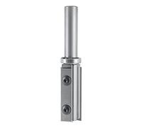 ENT 20325 Couteaux à jeter Fraise pour affleurer droite Carbure, Queue (S) 12 mm, Diamètre (D) 19 mm, NL 50 mm, SL 40 mm, GL 100 mm, avec roulement