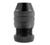 ENT 45945 Butée de profondeur - Stop de perçage en aluminium, pour mèches à bois Ø 6-11 mm, en aluminium revêtu noir