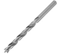 ENT 50410 Foret à bois Ø 10 mm, extra long 150 mm, Acier à coupe rapide, avec pointe centrale et arête de précoupe, D 10 x NL 100 x GL 150 mm, tige cylindrique