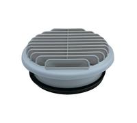 Ent/sort air murale pvc diam 125mm - Atlantic 464057