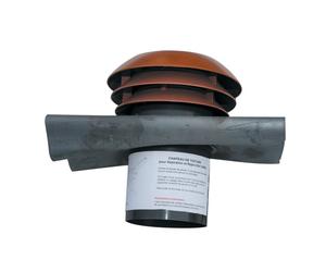 Ent/sort air toiture gris diam 125mm - Atlantic 464056