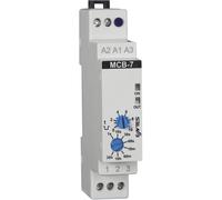 ENTES 101583 MCB-7 Relais temporisé monofonction 24 V/DC, 24 V/AC, 230 V/AC 1 pc(s) Plage temporelle: 0.1 s - 30 h 1 inverseur (RT)