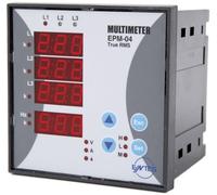 ENTES EPM-04C-96 Appareil de mesure numérique à encastrer Tension, courant, fréquence, heures de fonctionnement, nombre d'heures