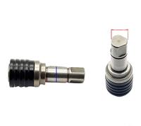 Entgoinggo Arbre de conversion en métal, pour perceuse sans fil MBL16, adaptateur de tournevis électrique, avec porte-embout de pilote à installation rapide, pour projets d'atelier à domicile