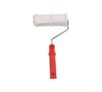 Entgoinggo DIY Brique Texture Rouleau : Outil de Peinture de Gaufrage Décoratif pour Murs et Sols Brosse en Caoutchouc Crée Imitation Brique Motif Amélioration Blanc