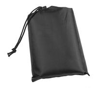 Entgoinggo Housse de barbecue rectangulaire pour barbecue style parc robuste Oxford imperméable avec cordon de serrage Noir 62 x 60 x 50 cm Taille (210D 62 x 60 x 50 cm)