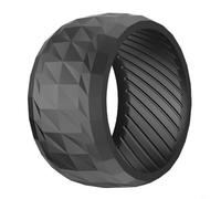 Entgoinggo Lot de 1 housse de roue antidérapante en caoutchouc pour Worx, pour robots Landroid M500 M700 S300 M1000, protection de pneu avant, résistante aux intempéries