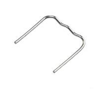 Entgoinggo Lot de 500 agrafes à chaud, pour réparation de soudeur en plastique, clous de soudage en acier inoxydable 304, pour pare-chocs de voiture, nylon, PVC, ABS, kit de fixations réutilisables