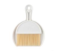 Entgoinggo Mini pelle à poussière et brosse de bureau, pour nettoyer le clavier, la grille d'aération de voiture, le four à micro-ondes, les miettes, le kit de balayage en plastique, la maison, le