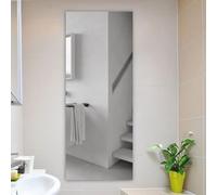 Entgoinggo Miroir autocollant mural en acrylique pour salon, chambre à coucher, salle de bain, couloir ou salle de sport