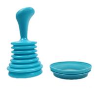Entgoinggo Piston de vidange en PP, pour évier de cuisine et salle de bain, toilettes, débouchage haute pression soufflet, pompe à air pour nettoyer les tuyaux obstrués et restaurer le débit outil de