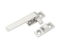 Entgoinggo Poignée de commutateur rotatif en acier inoxydable 304 poli miroir Loquet robuste pour armoire électrique Argenté 14 x 5 x 3 cm Utilisation industrielle