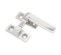 Entgoinggo Poignée de commutateur rotatif en acier inoxydable 304 poli miroir Loquet robuste pour armoire électrique Argenté 14 x 5 x 3 cm Utilisation industrielle
