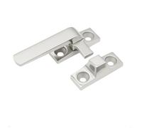 Entgoinggo Poignée de commutateur rotatif en acier inoxydable 304 poli miroir Loquet robuste pour armoire électrique Argenté 14 x 5 x 3 cm Utilisation industrielle