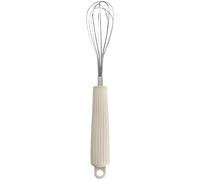 Entgoinggo Ustensiles de cuisine en acier inoxydable avec poignées en silicone, pour la cuisine et la pâtisserie, gadgets ergonomiques y compris presse-purée, batteur à œufs et tamis à farine (B)