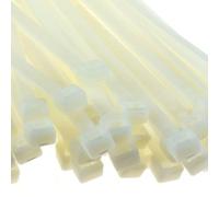 enTie Nature Blanc câble Attaches Serre-câble/Collier de serrage 4,8 mm x 350 mm Nylon 66 UL certifié [100 paquet de] [350mm x 4,8mm]