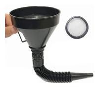Entonnoir à carburant, entonnoir multifonctionnel en plastique avec buse d'extension flexible pour voitures et motos, huile moteur