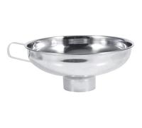 Entonnoir à Confiture - DELAMAN - Acier Inox - Large Ouverture - Avec Poignée - Idéal pour Liquides et Poudres